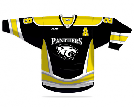 black panther hockey jersey