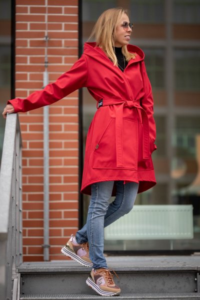 Softshell-RED coat