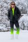 Neon winter leggings